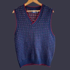 Classic Vintage 90s Boat House Row Sweater Vest